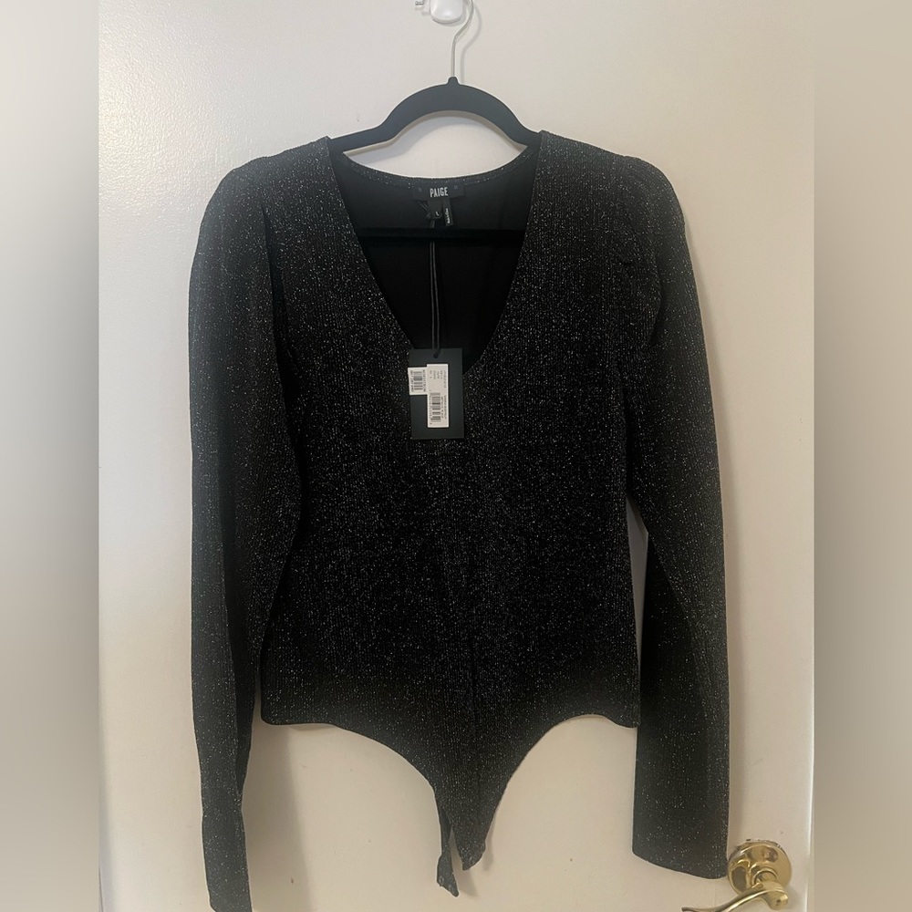 Paige Metallic Bodysuit